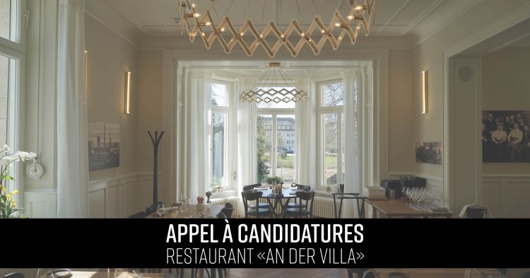 Appel à candidature Villa Collart Restaurant2