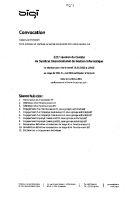 SIGI - Convocation du 25.03.2025